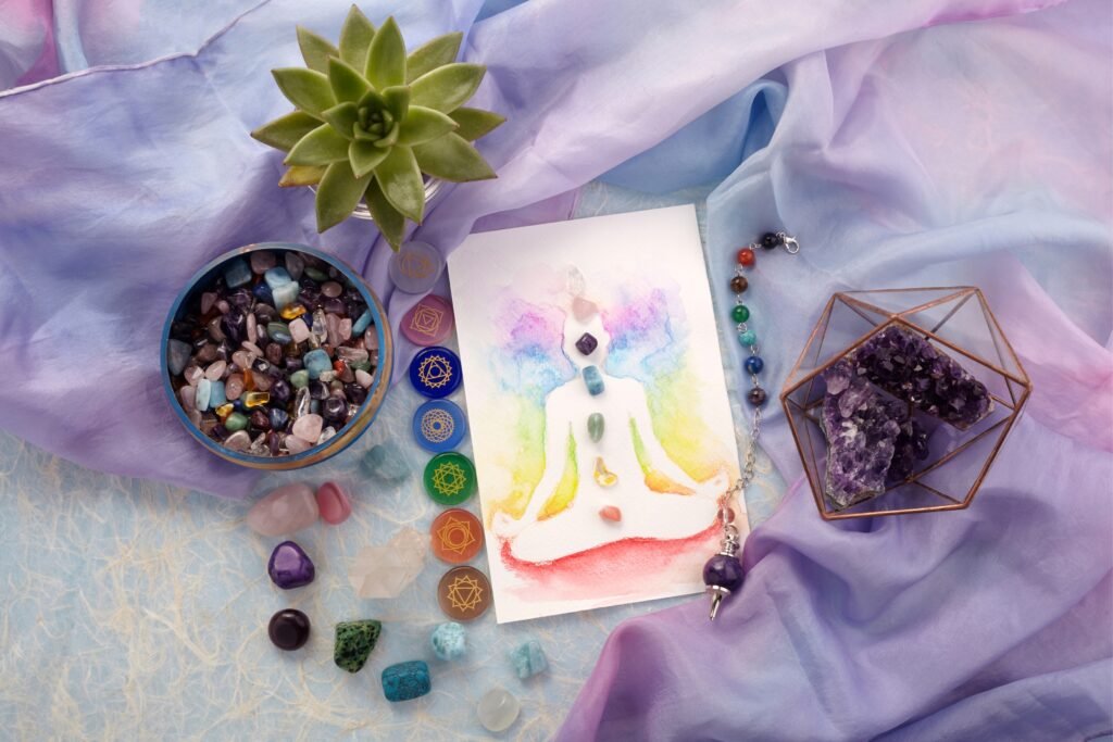 Chakras et massage cachemirien